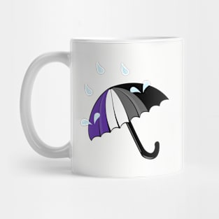 Pridin' in the Rain Mug